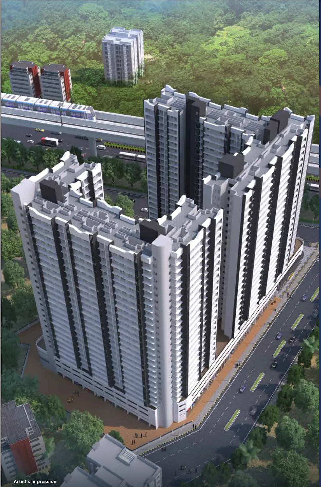 Codename Thane Dreams, Near Vihang Valley Phase 1, Kasarwadavli, Thane West — Under Construction photo