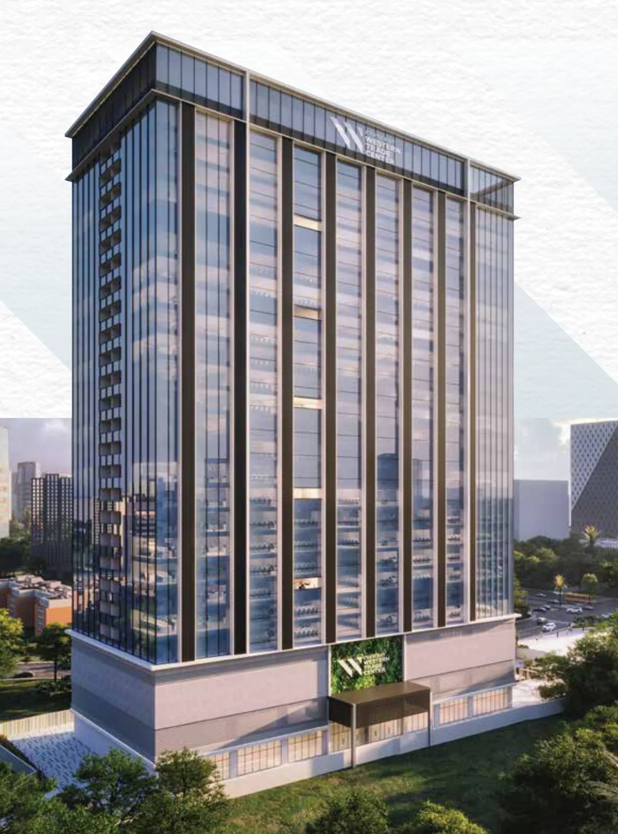Crescent Western Trade Center Phase 2, Pandurang Wadi, Mira Road — Under Construction photo