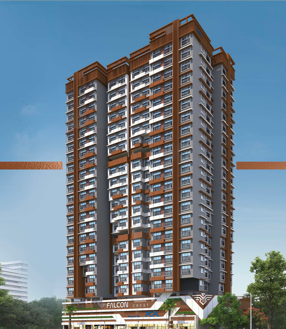 3 BHK Falcon Crest in Malad West