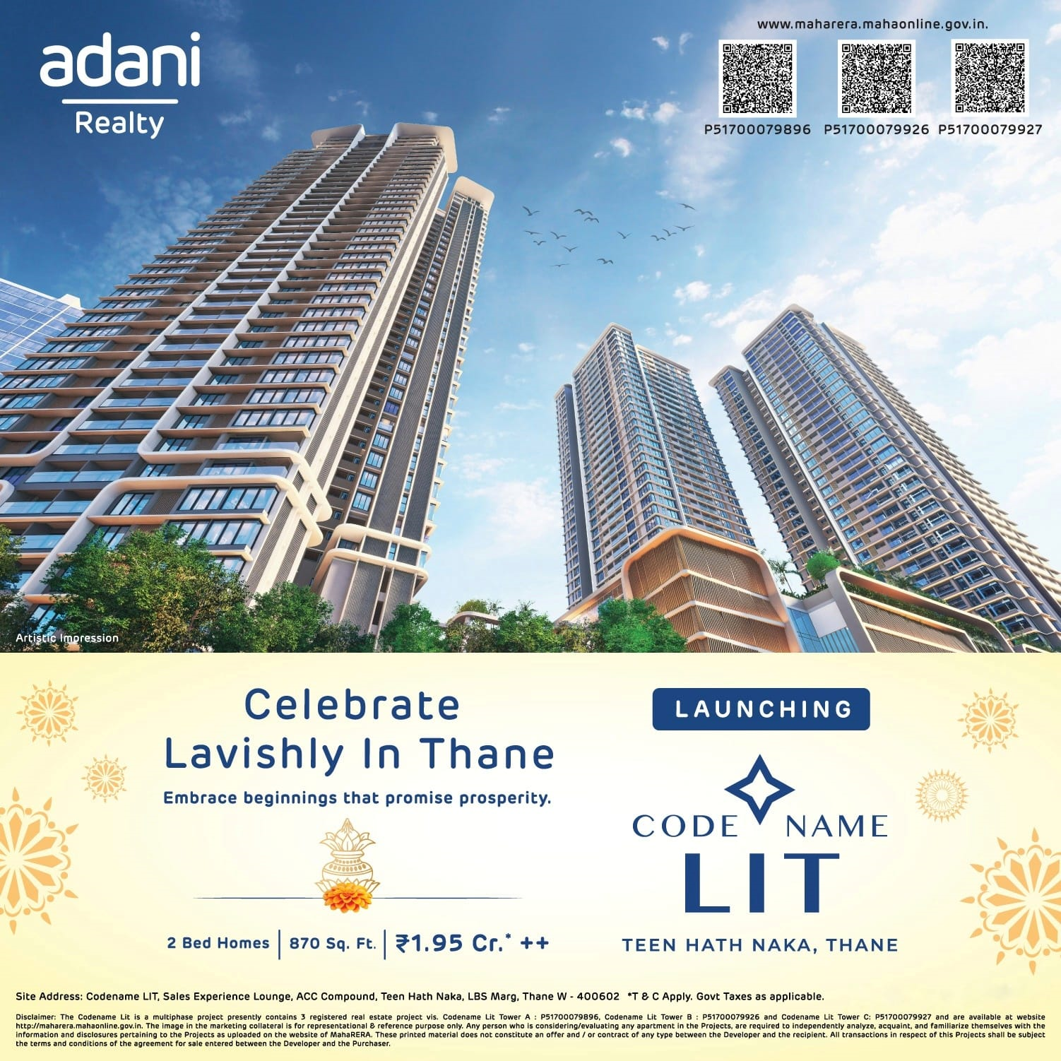 Codename Adani Lit — Thane West