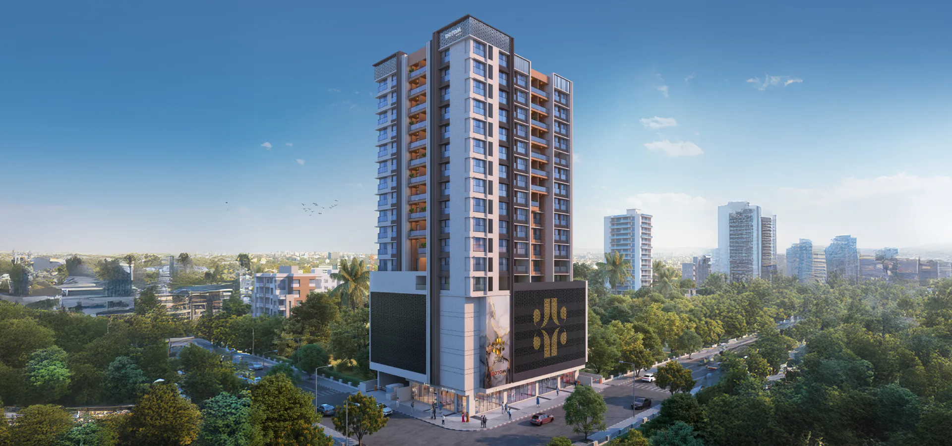 Dotom Jewel, Near R Odean Mall, Ghatkopar East — Under Construction photo