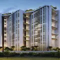 The Verration Infinity Towers, under construction in Thane West