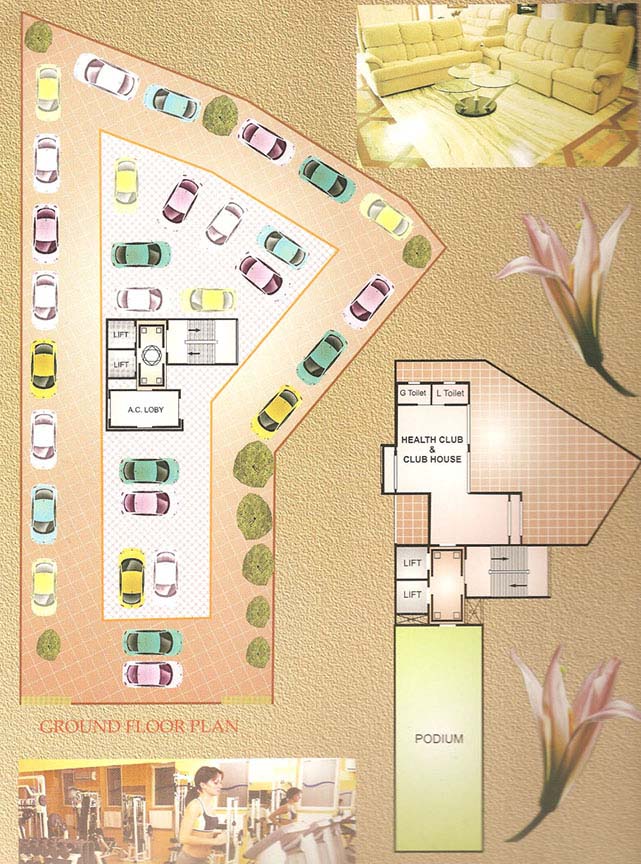 1 BHK in Moreshwar Aangan for rent