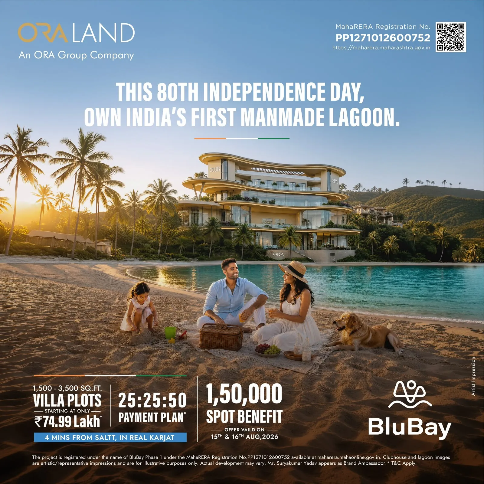 BluBay by ORA Land — Karjat