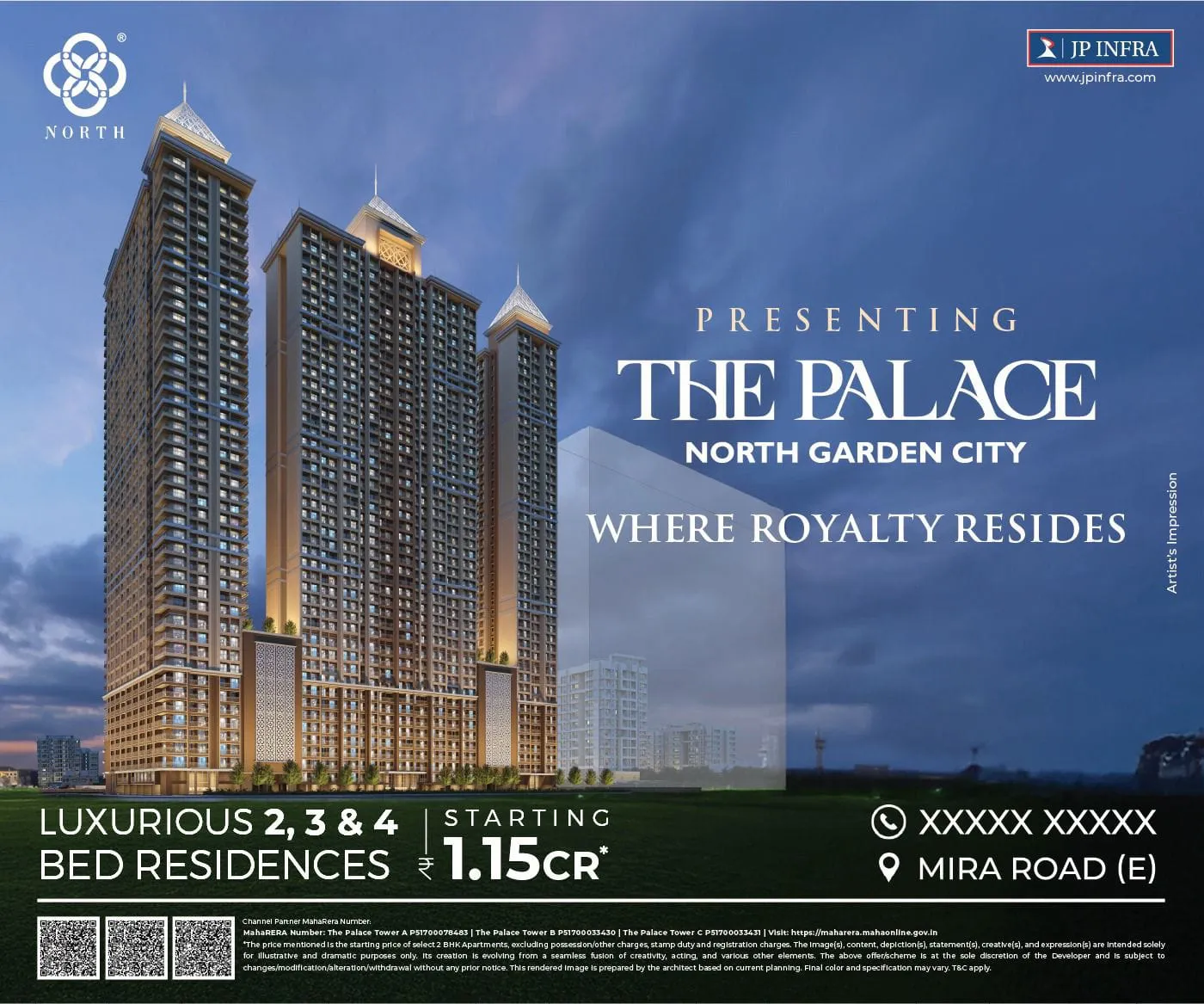 The Palace – North Garden City — Mira Road