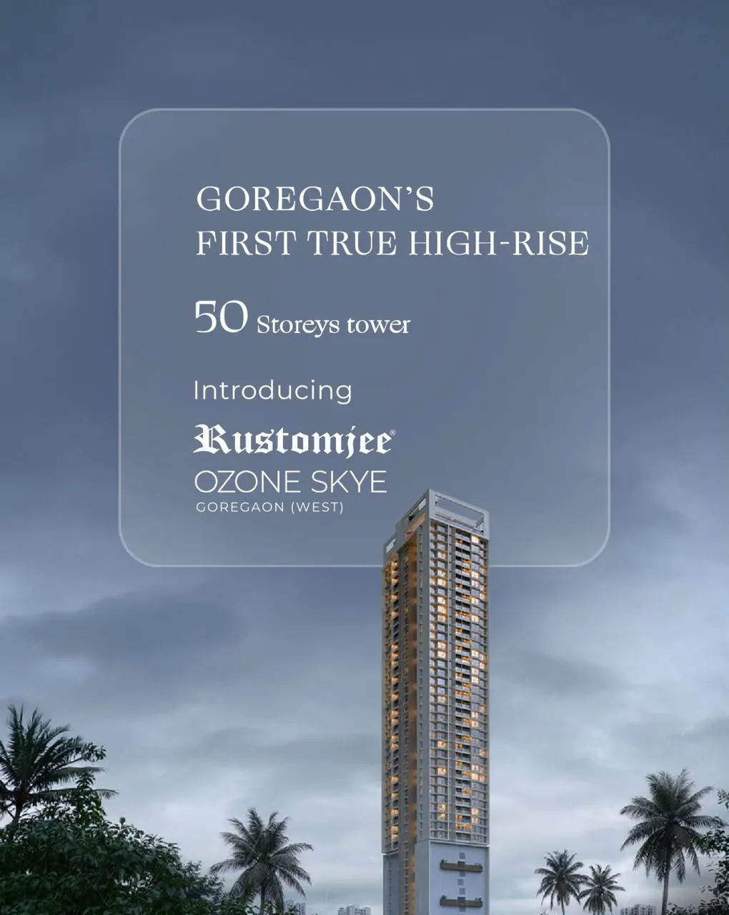 Rustomjee Ozone Skye, Goregaon West — Under Construction photo