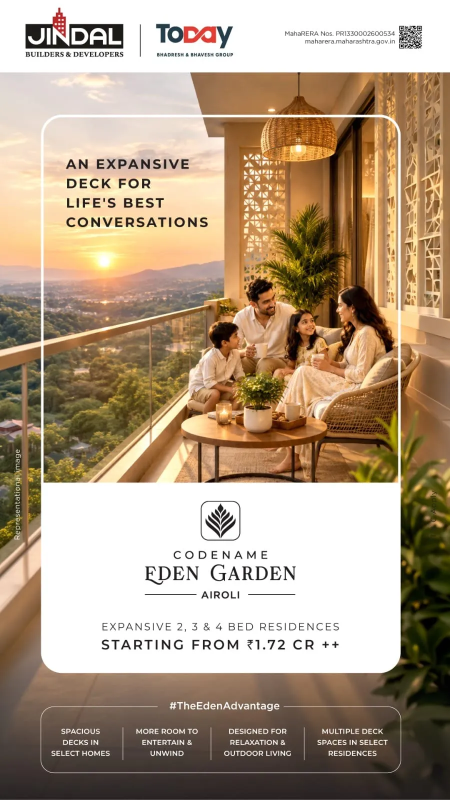 Codename Eden Garden, Airoli — Under Construction photo