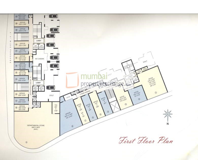 1 BHK Raj Hills in Borivali East
