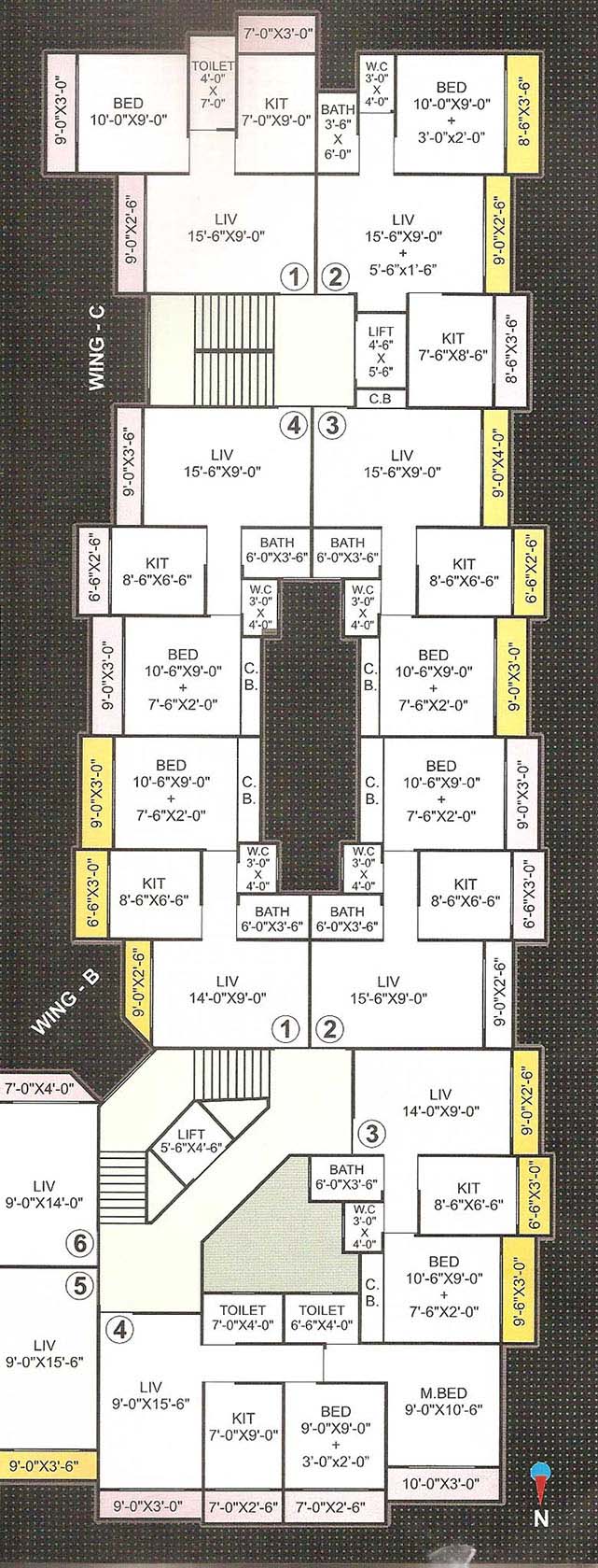 3 BHK Laxmi Enclave in Bhayandar