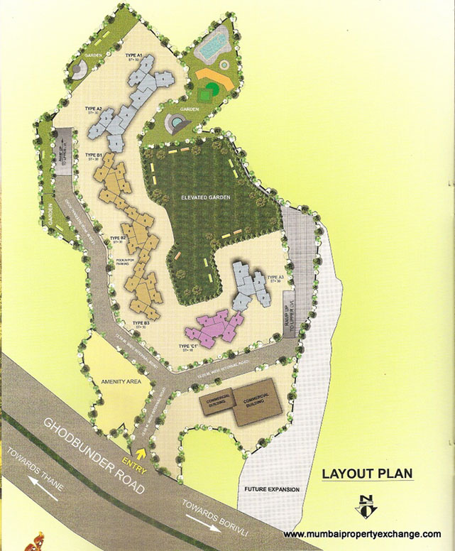 1.5 BHK Rumah Bali B1 in Thane West