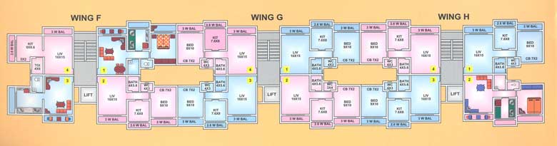2 in Sheetal Complex for rent