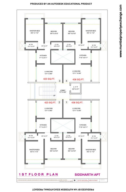 2 BHK Siddharth CHS in Borivali West