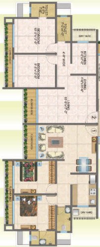 1 BHK Eco Residency in Andheri East