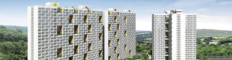 2 BHK Tropical Lagoon Jacaranda in Thane West
