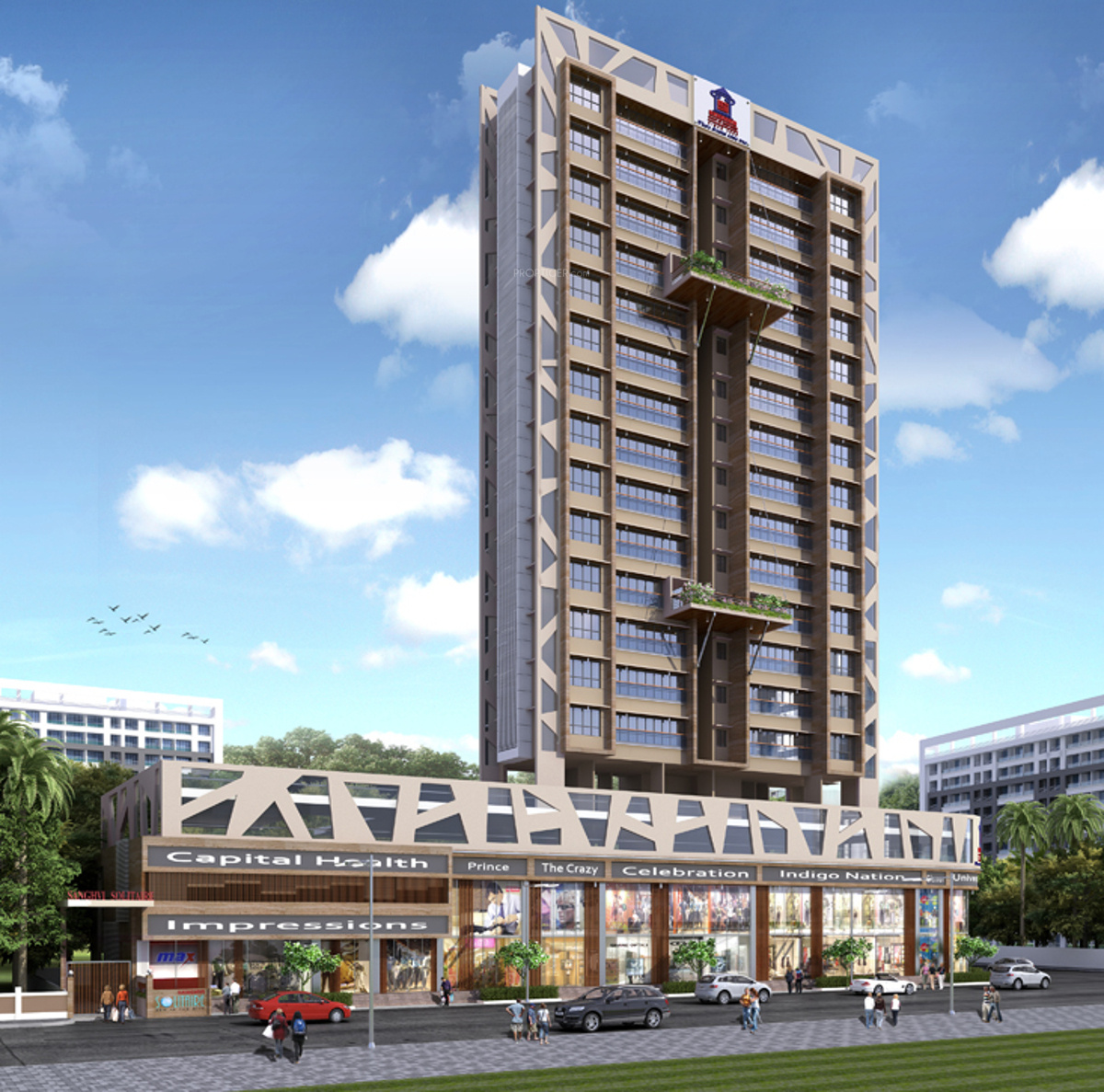 3 BHK Sanghvi Solitaire in Borivali East
