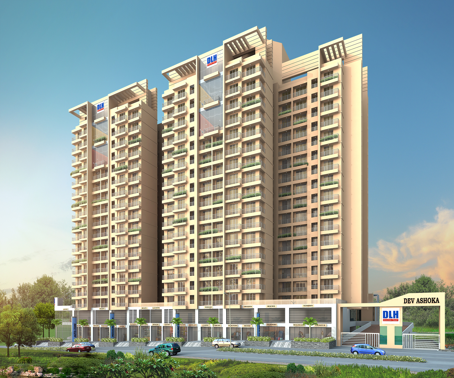2 BHK Dev Ashoka in Thane West