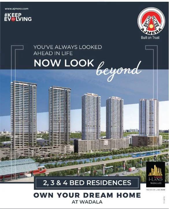Ajmera Treon, Next to to I-Max Bhakti Park, Wadala — Sold Out photo