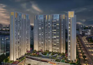2 BHK in Sheth Avalon, Thane West