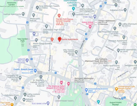 2 BHK Sunita Apartment in Peddar Road