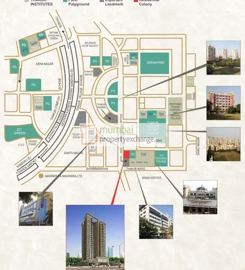 3 BHK Thakur Jewel in Kandivali East, photo 3