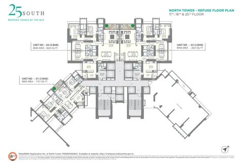 4 BHK 25 South North Tower in Prabhadevi, photo 2