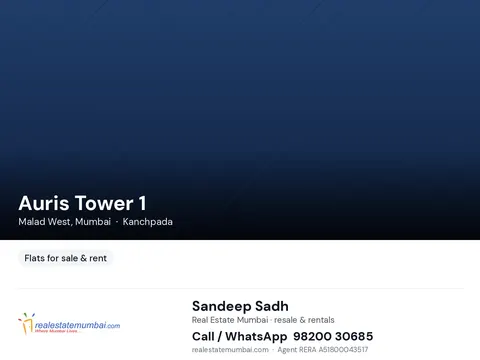 2 BHK Auris Tower 1