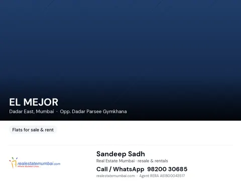 2.5 BHK EL MEJOR in Dadar East