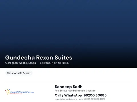 2.5 BHK Gundecha Rexon Suites