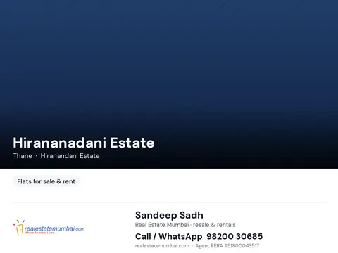 Office Hirananadani Estate in Thane