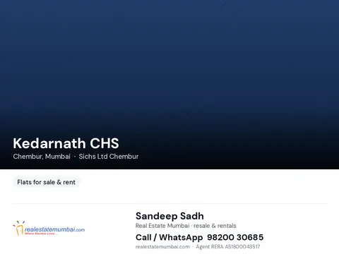 2 BHK Kedarnath CHS