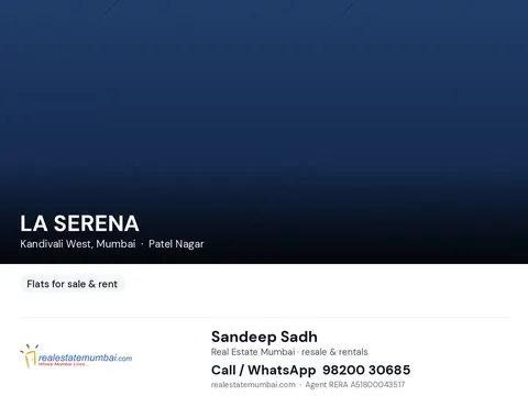 1 BHK LA SERENA in Kandivali West
