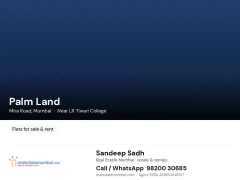 2 BHK Palm Land