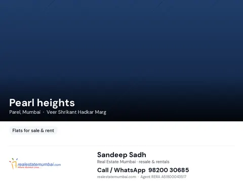 1 BHK Pearl heights in Parel