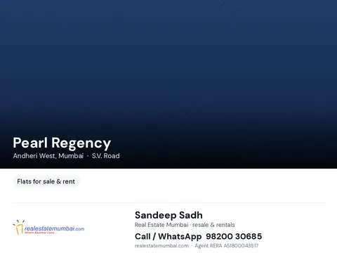 2 BHK Pearl Regency in Andheri West