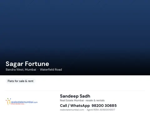 Office Sagar Fortune in Bandra West
