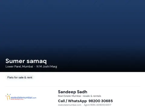 2 BHK Sumer samaq in Lower Parel