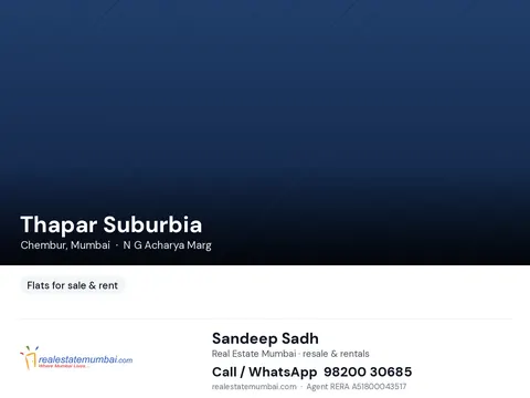 3 BHK Thapar Suburbia