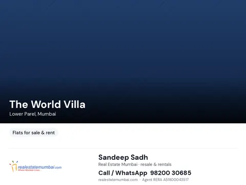 4 BHK The World Villa in Lower Parel