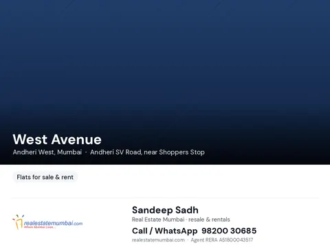 Office West Avenue in Andheri West