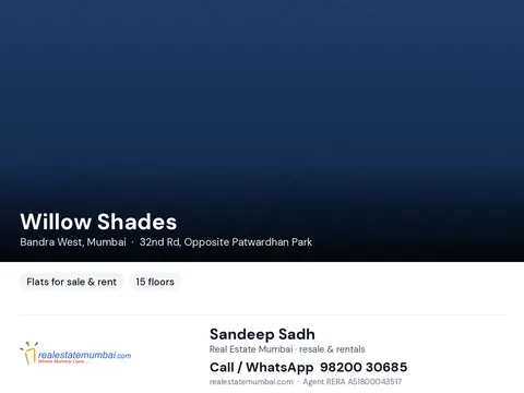 4 BHK Willow Shades in Bandra West