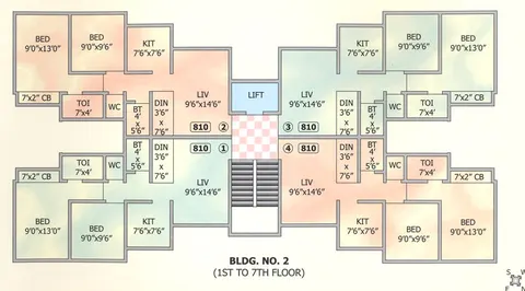 1 BHK Hetal Park in Mira Road, photo 3