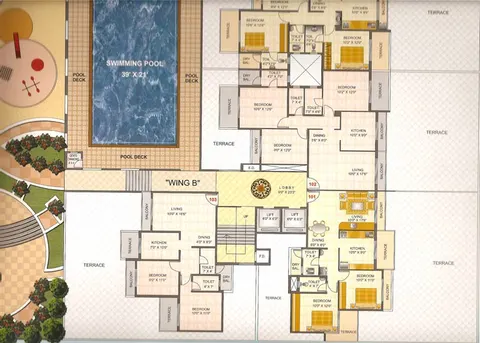 3 BHK Sky Avenue in Kamothe, photo 2