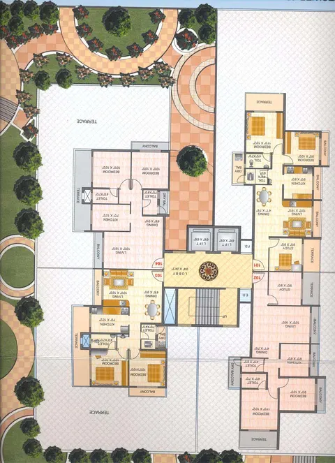 3 BHK Sky Avenue in Kamothe, photo 4