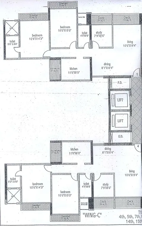3 BHK Kesar Ashish in Kandivali West, photo 4