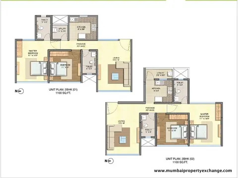 2 BHK Runwal Olive in Mulund West, photo 5
