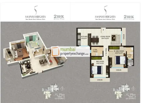 2 BHK Saanvi Heights in Goregaon West, photo 4