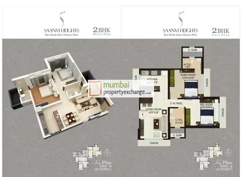 2 BHK Saanvi Heights in Goregaon West, photo 5