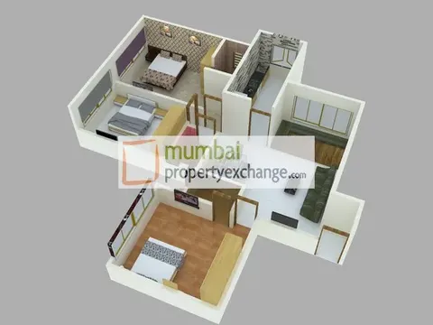 2 BHK Ostwal Tower in Borivali West, photo 5