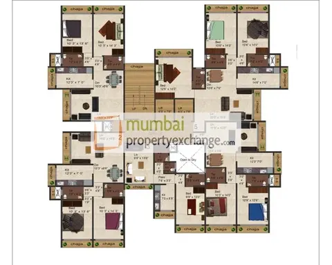 2 BHK Ostwal Tower in Borivali West, photo 2