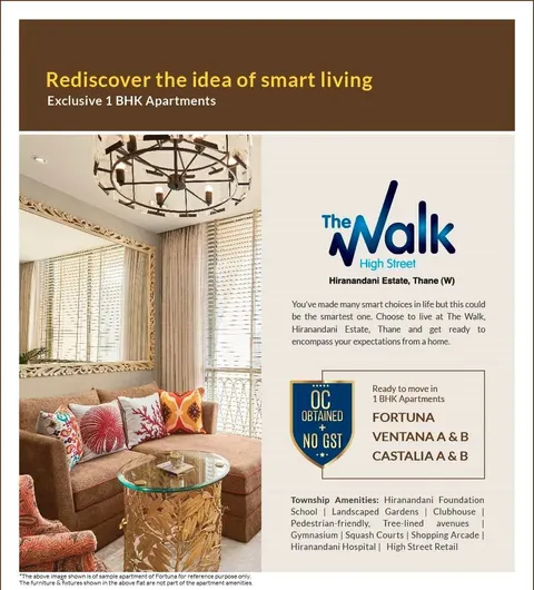 3 BHK Hiranandani The Walk Castalia in Thane West